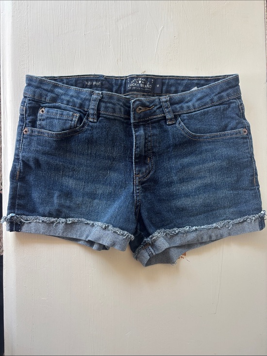 Lucky Brand Other - Girls Lucky Brand Indigo Denim Rolled Cuff Shorts